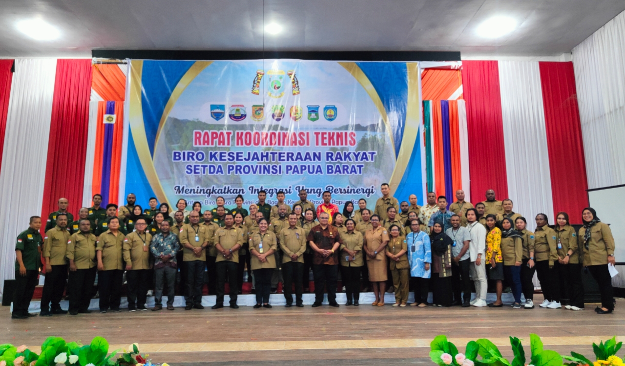Tutup Rakornis, Plt. Karo Kesra Papua Barat Tekankan Sejumlah Poin dan Dasar Inovasi Kolaborasi Pemanfaatan Teknologi