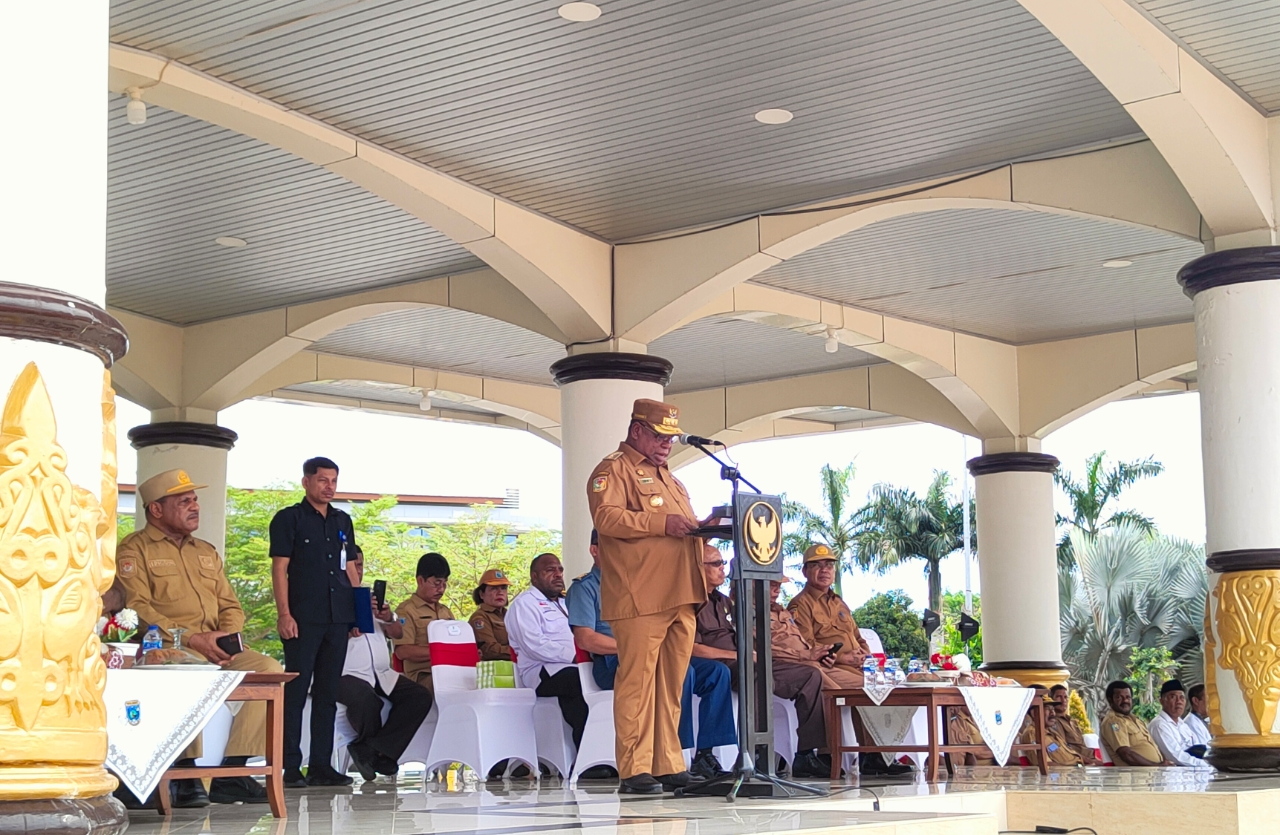 Tindaklanjut Edaran Mendagri, Pj. Gubernur Papua Barat Kick Off Intervensi Serentak Pencegahan Stunting