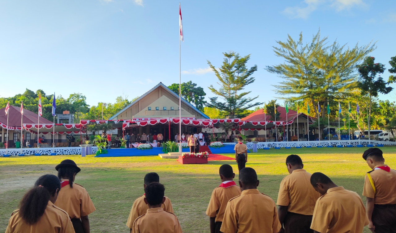 Pj. Gubernur Ali Baham Optimis Gerakan Pramuka Berikan Kontribusi SDM Handal Menuju Indonesia Emas 2045