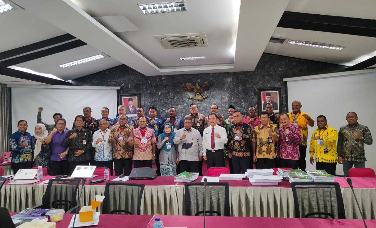 Sukses Paparan Evaluasi Triwulan IV, Pj. Gubernur ABT Serahkan Penilaian Penuh Para Evaluator Itjen Kemendagri