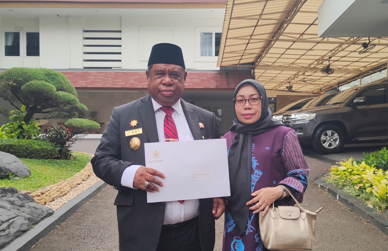 Drs. Ali Baham Temongmere,MTP Kembali Dipercaya Presiden RI Lanjut Jabatan Pj. Gubernur Papua Barat