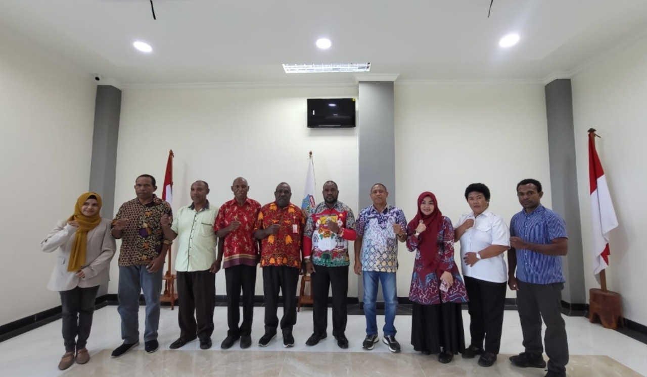 Gayung Bersambut Pemda Mansel Dan Pemprov Papua Barat, Seriusi Pengembangan Dan Pemeliharaan Akses Jaringan T.I.K Di Mansel