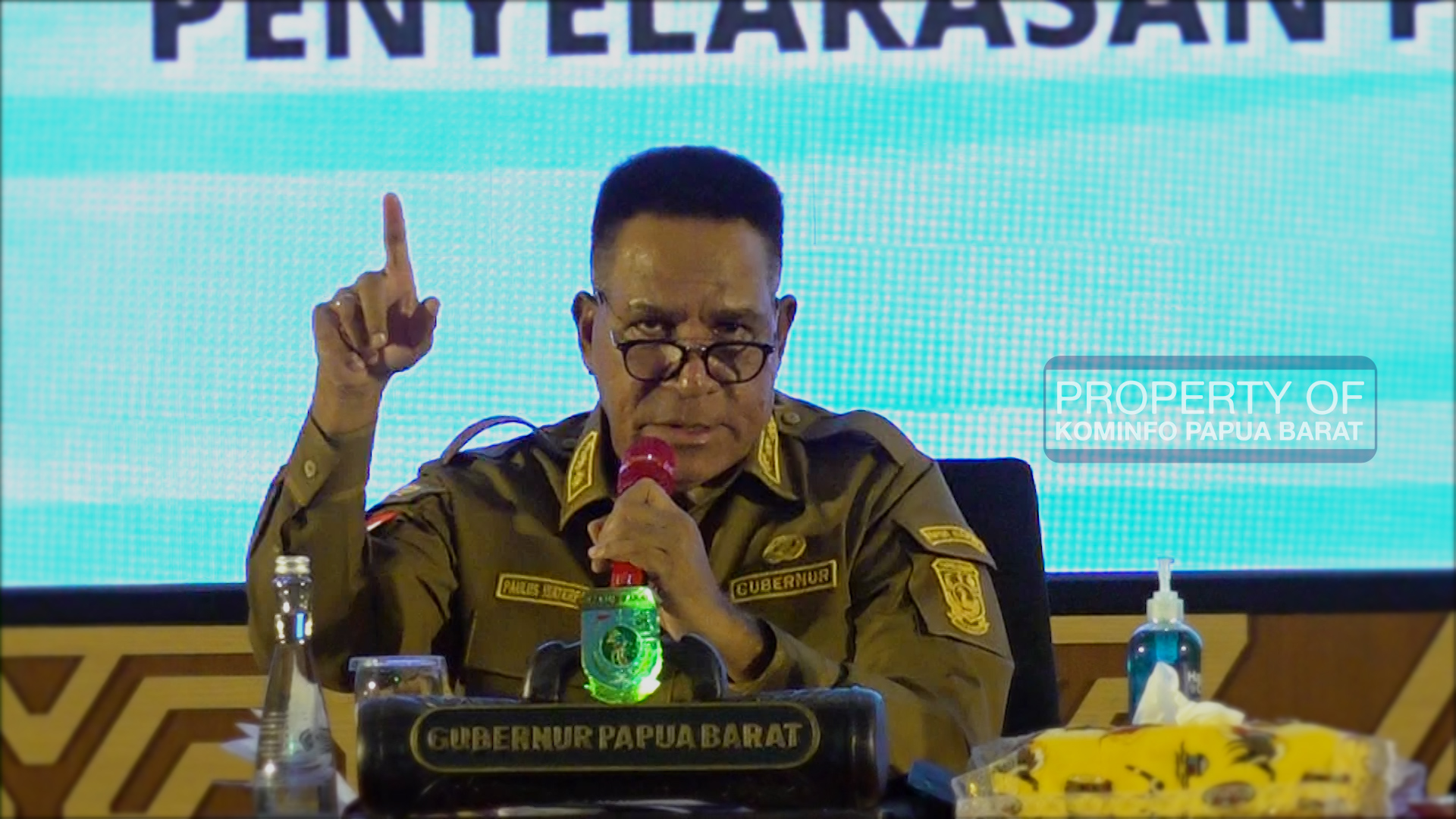 Pj. Gubernur Papua Barat Ingatkan Bupati dan Walikota Dukung SP 2020 Lanjutan