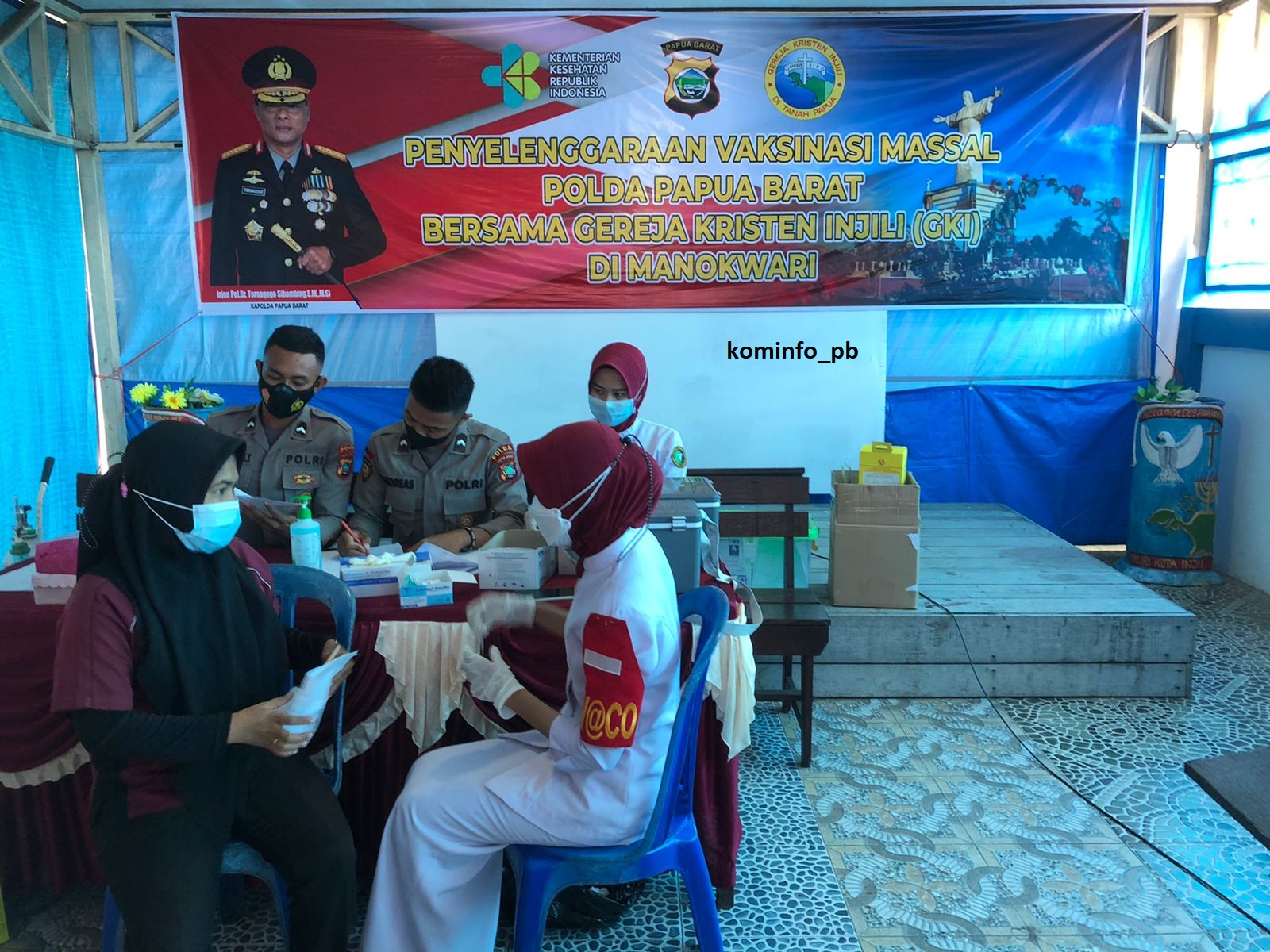 Masyarakat Wirsi Terima Vaksin Covid-19