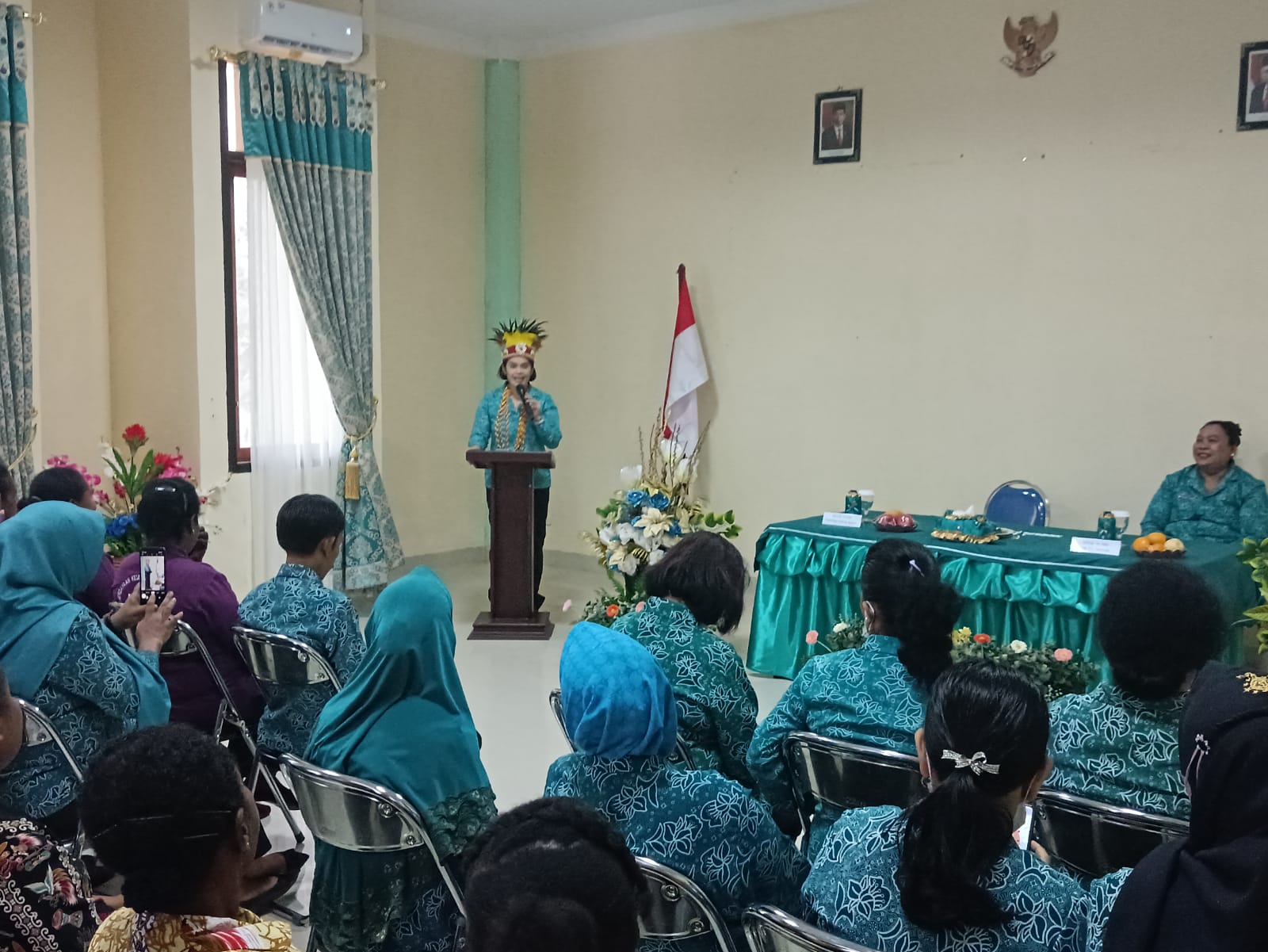 Tim Penggerak PKK Papua Barat Sosialisasi Stunting dan Pelatihan Pengolahan Makanan di Teluk Bintuni