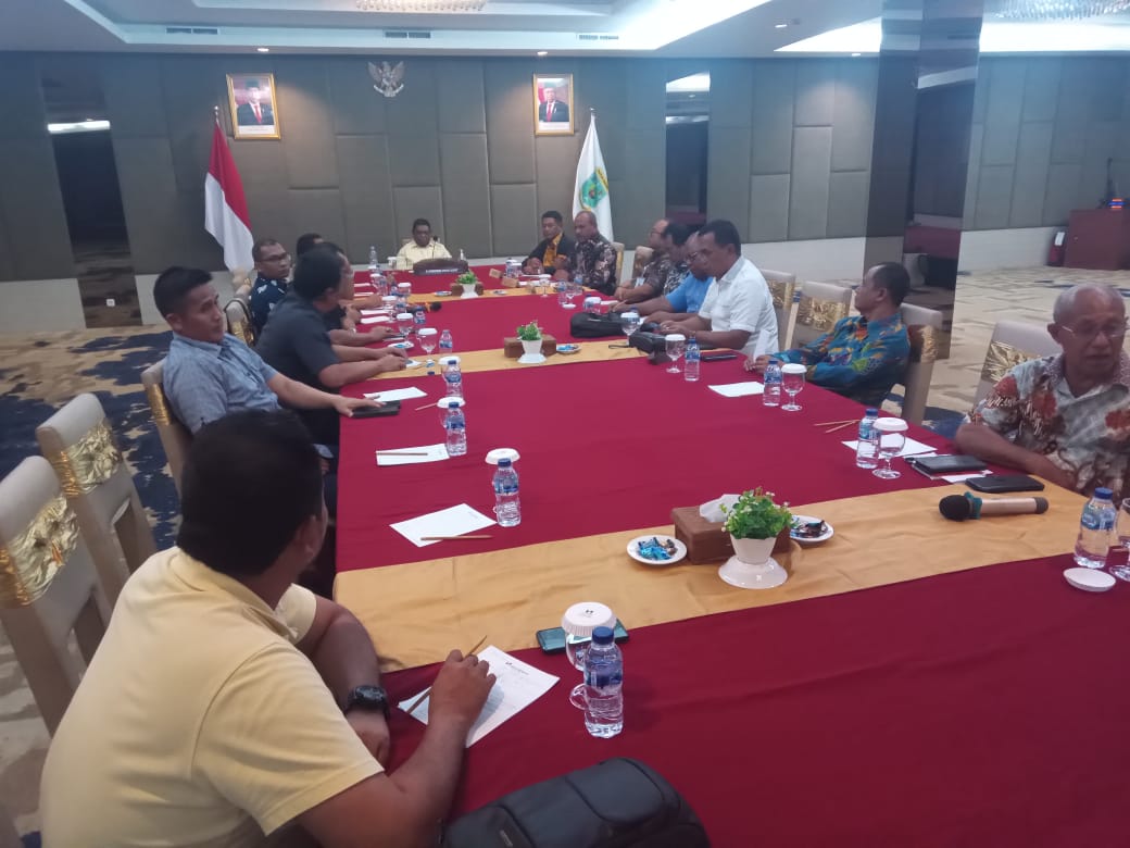 Pj. Gubernur Ali Baham Gelar Rapat Pemantapan dan Terjunkan Tim Monitoring Pemilu Ke Setiap Daerah