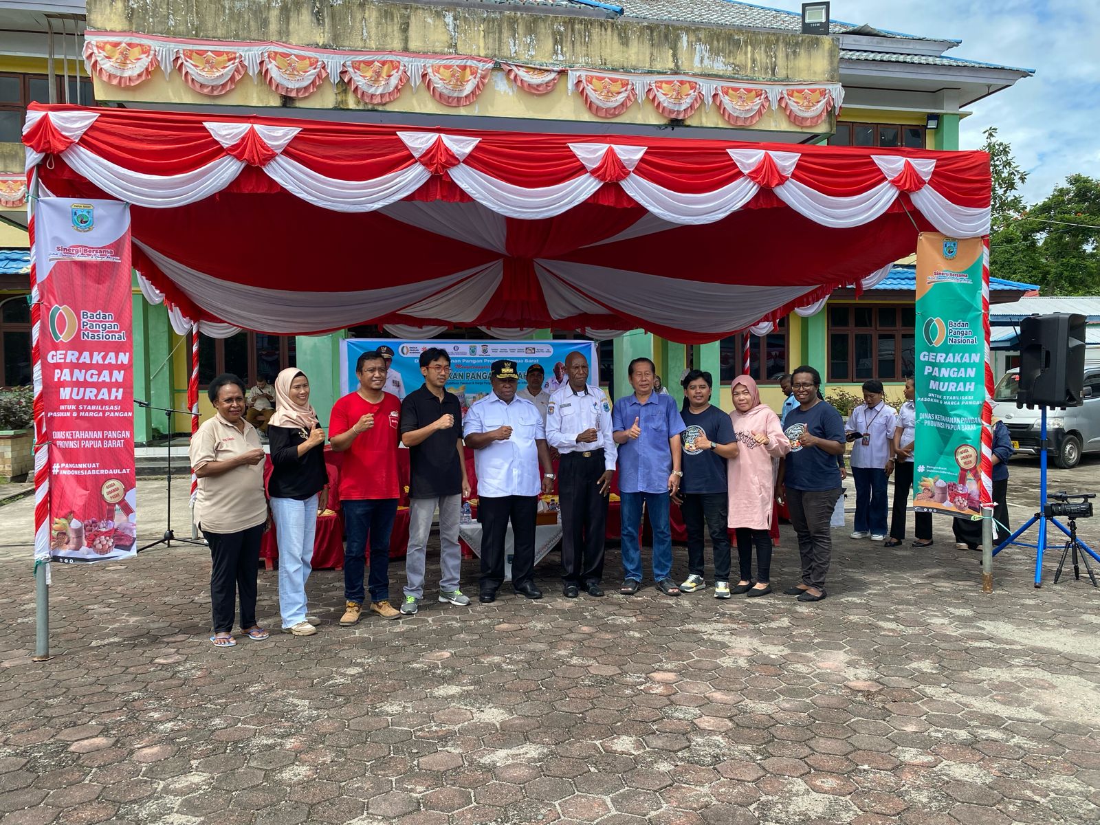 Jelang Bulan Puasa dan Idul Fitri 2024, Dinas Ketahanan Pangan Papua Barat Gelar Gerakan Pangan Murah