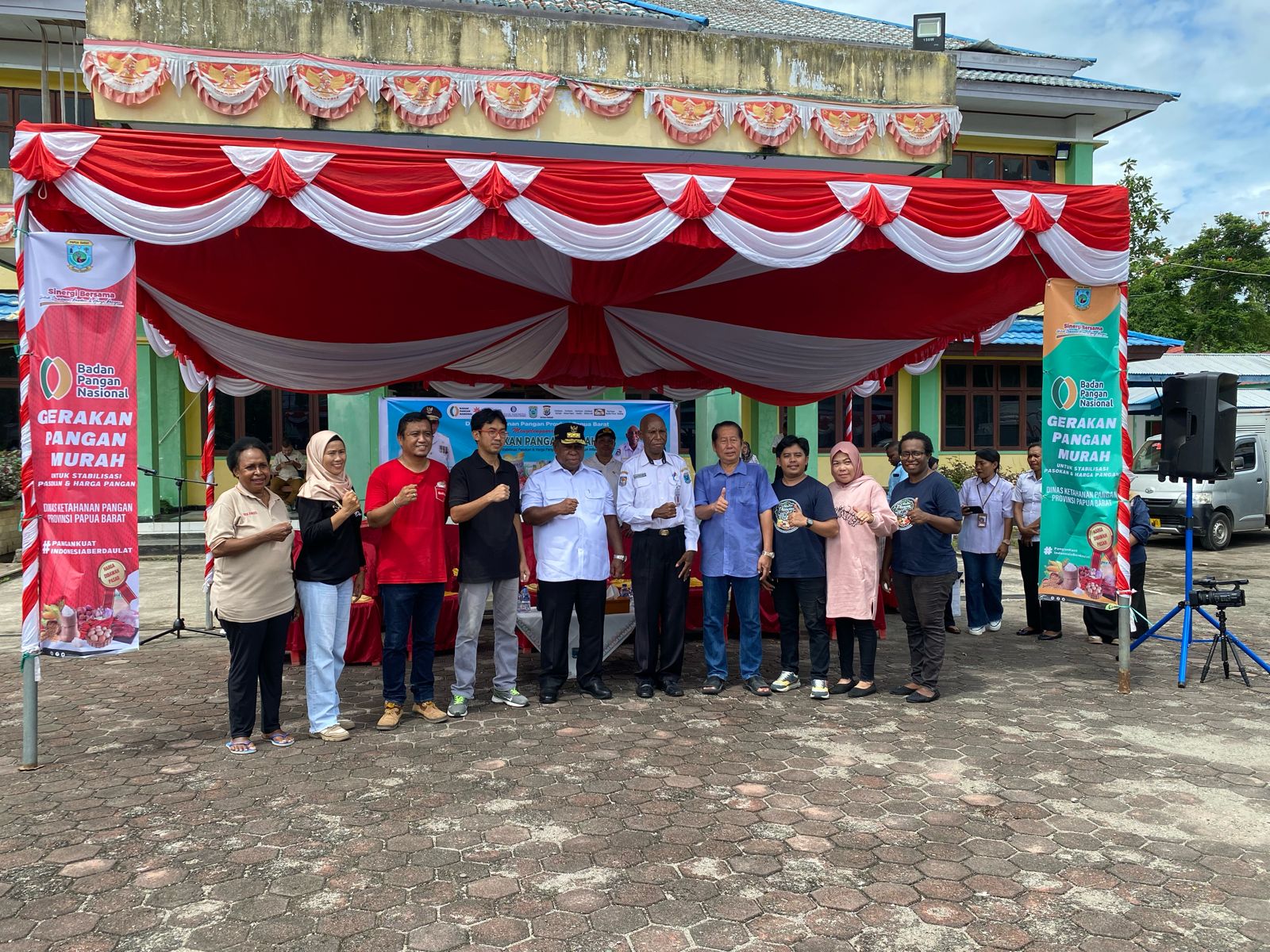 Jelang Bulan Puasa dan Idul Fitri 2024, Dinas Ketahanan Pangan Papua Barat Gelar Gerakan Pangan Murah