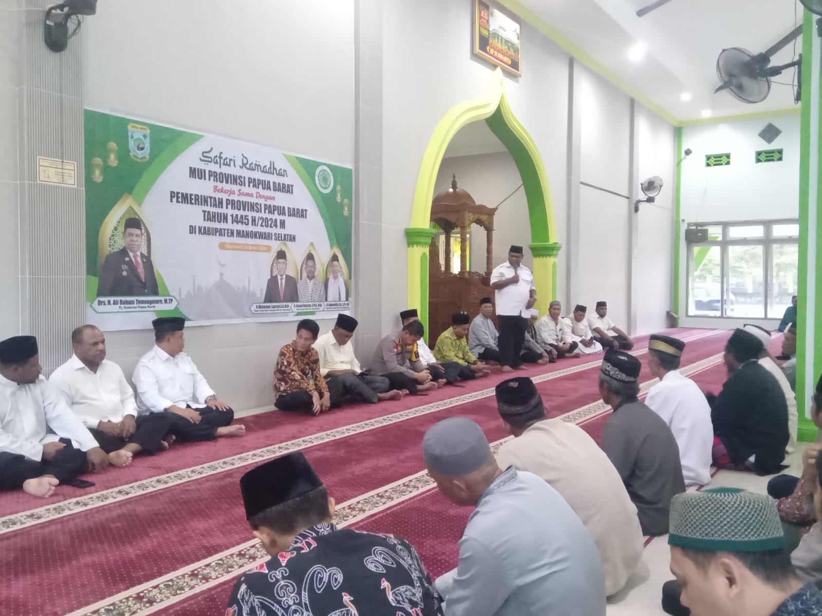 Pj.Gubernur Ali Baham Hadiri Safari Ramadhan dan Sampaikan Antisipasi Krisis Pangan Diprediksi Badai Elnino Juli Mendatang