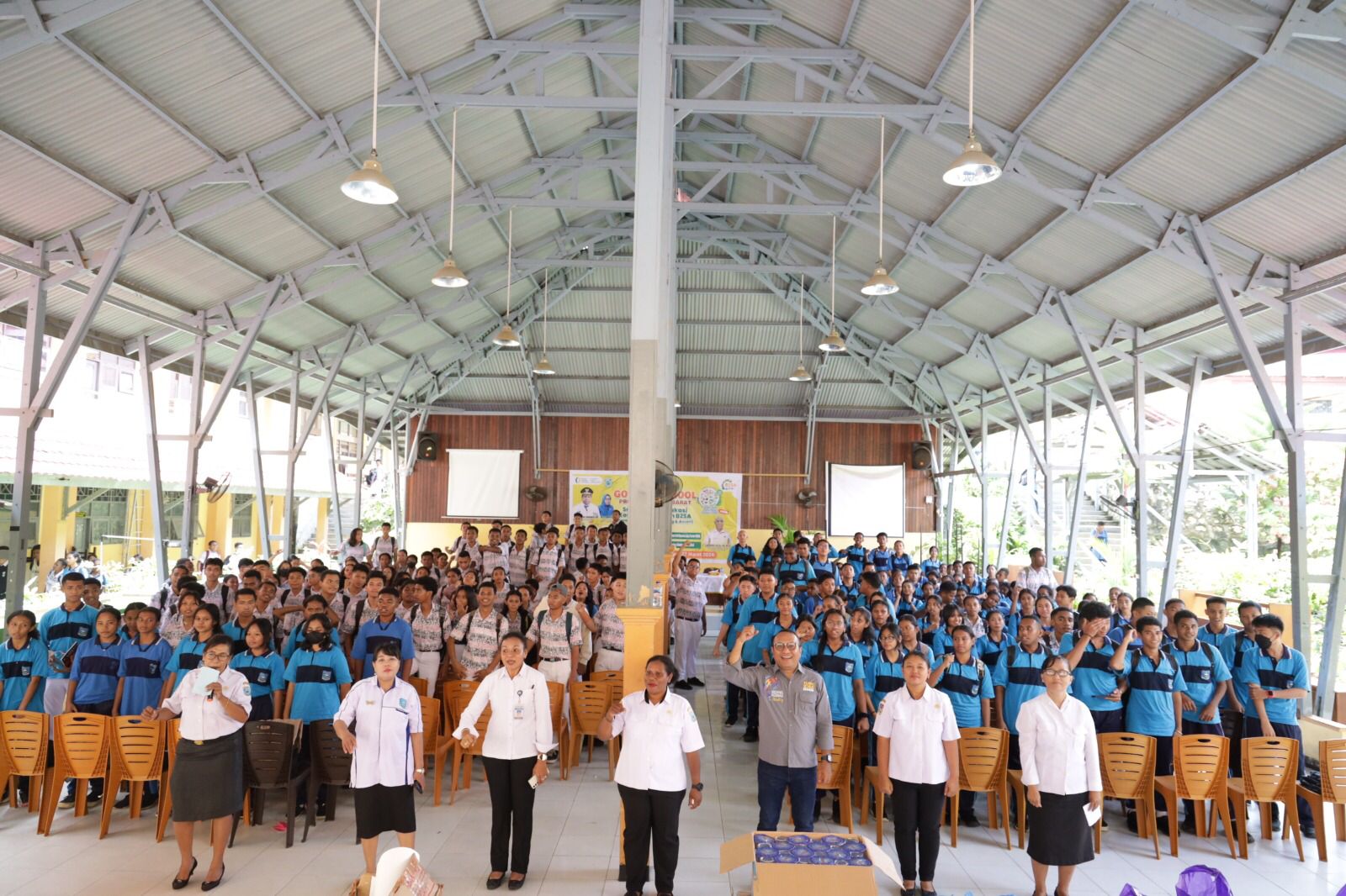 Hari Kedua, B2SA Goes To School Pemprov Papua Barat Sambangi SMAN 1 Manokwari
