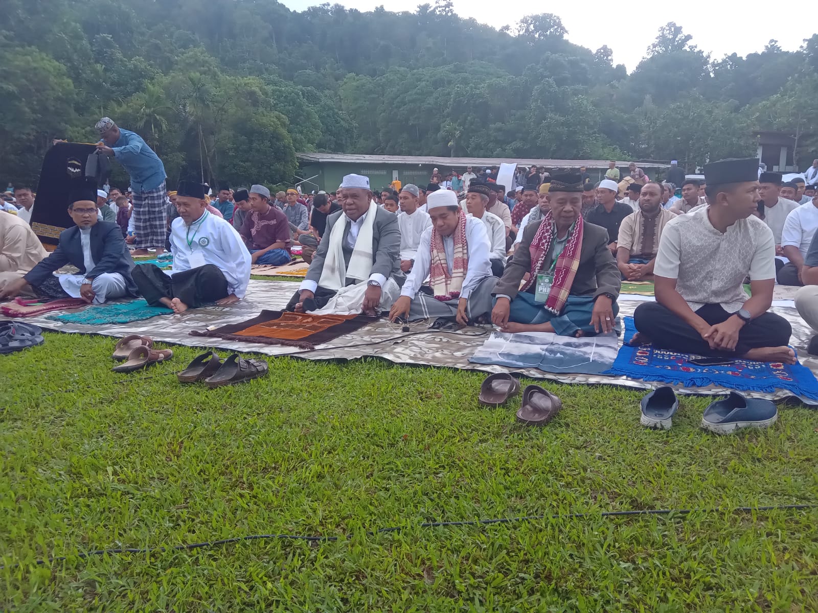 Sholat Ied Berjamaah Di Manokwari, Pj. Gubernur Ali Baham Ajak Umat Beragama Pelihara Dan Tingkatkan Toleransi