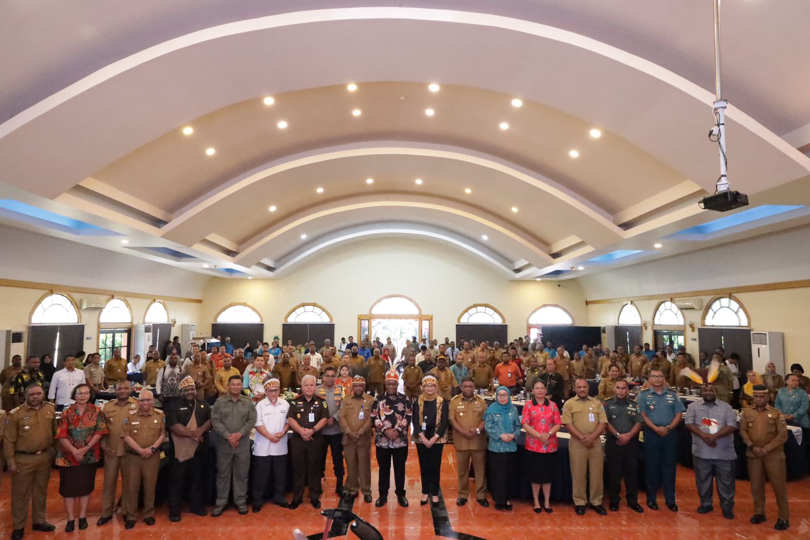 Buka Musrenbang  RPJPD 2025-2045, RJPD 2025 Dan Musrenbangsus 2024 Papua Barat, Pj. Gubernur Ali Baham : 70% Perencanaan Maka Akan Terlaksana