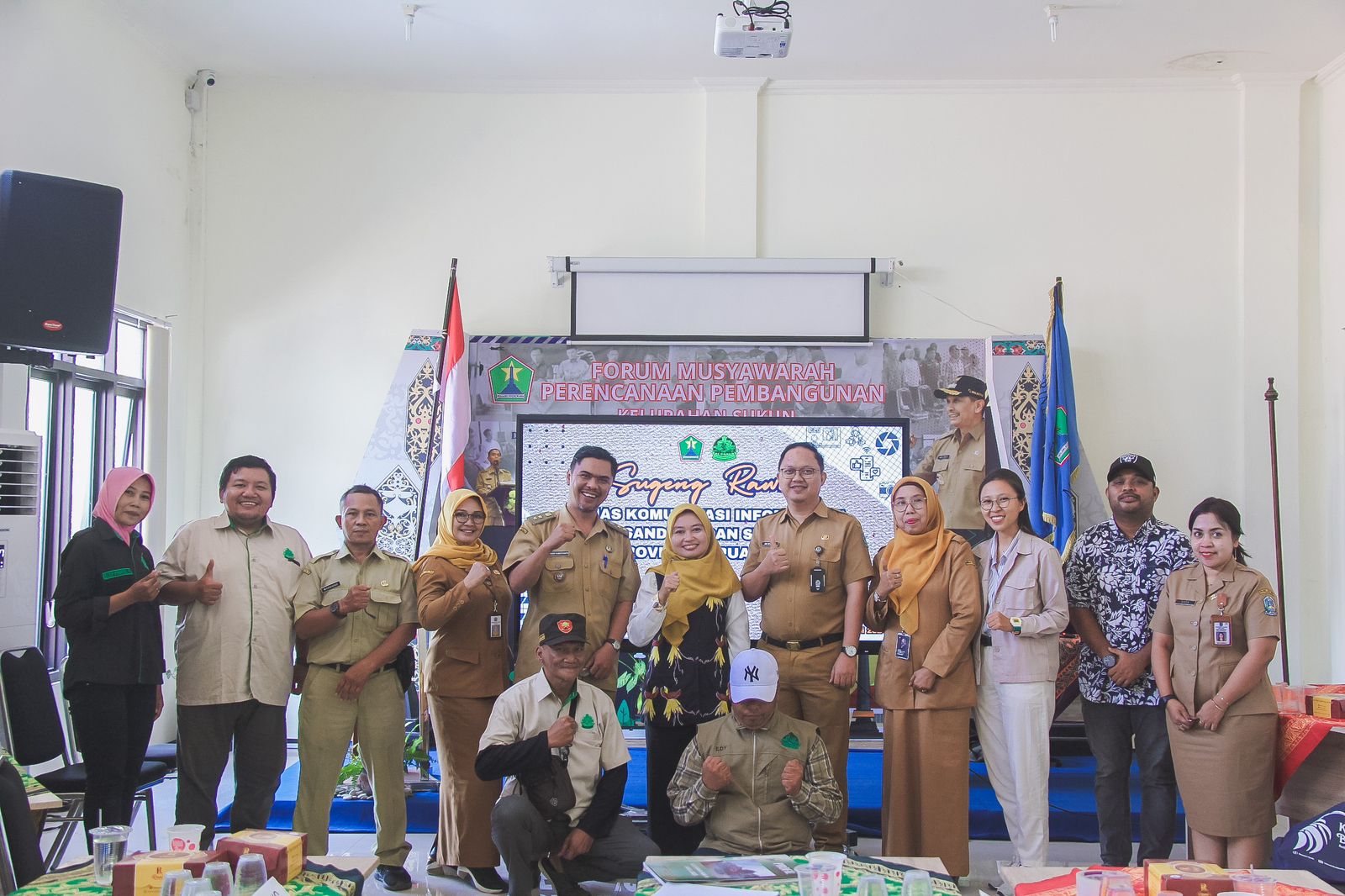 Studi di Kota Malang, Seksi Opini dan Aspirasi Publik Diskominfo Perstatik Papua Barat Jejaki Pembentukan KIM