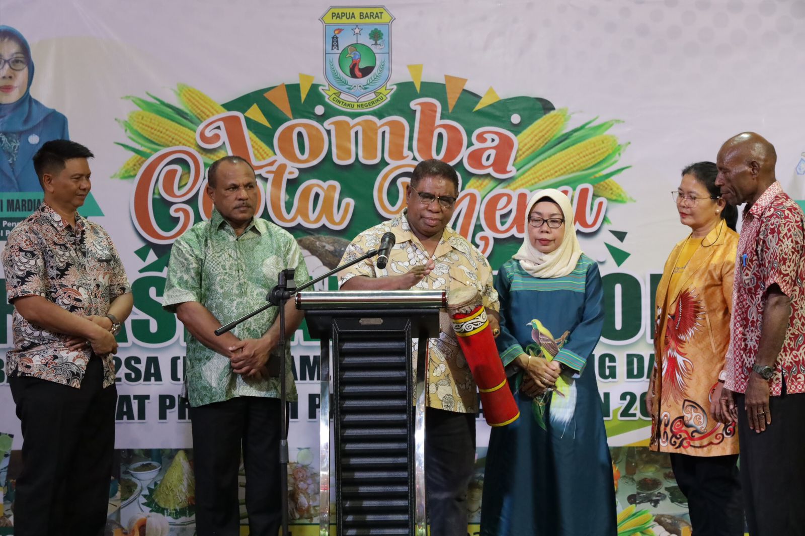 Buka Lomba Cipta Menu Berbasis B2SA, Pj. Gubernur ABT : Pentingnya Dimensi Kesadaran Gizi Melalui Edukasi