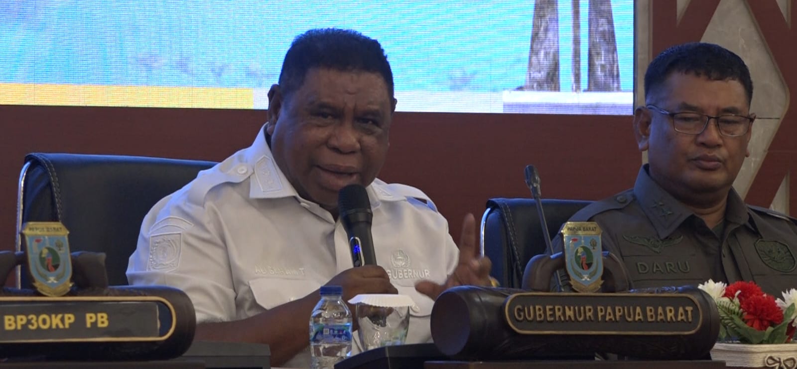 Pj.Gubernur ABT Sebut Dirinya Tidak Berkepentingan Dengan Kotak Kosong Di Pilgub Papua Barat