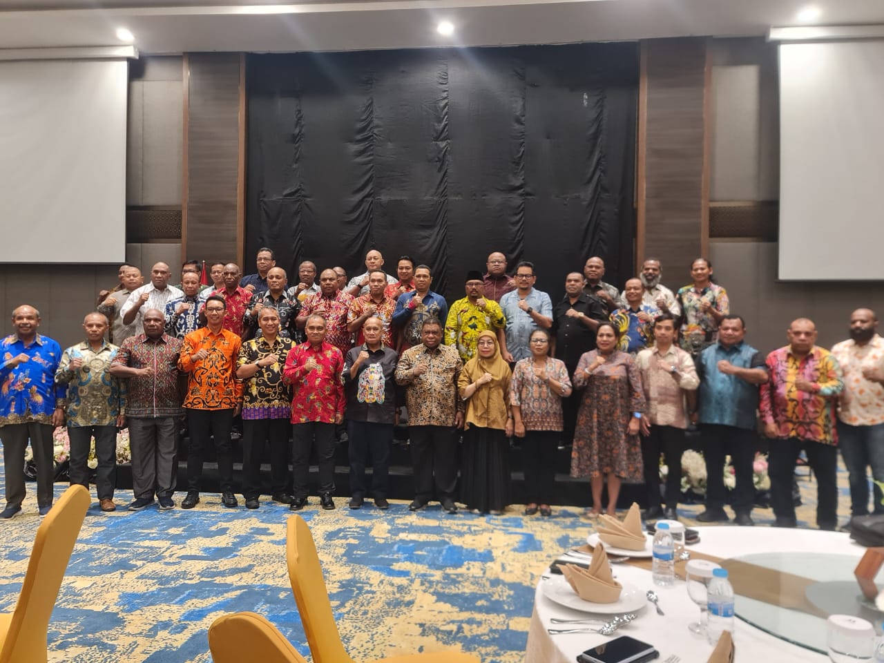 Kebersamaan Pemprov Papua Barat Dan Pemda Biak Numfor Dalam Ramah Tama