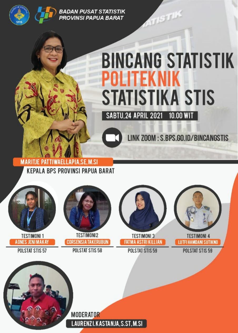 Polstat STIS 2021 Menyapa Putra-Putri Papua Barat