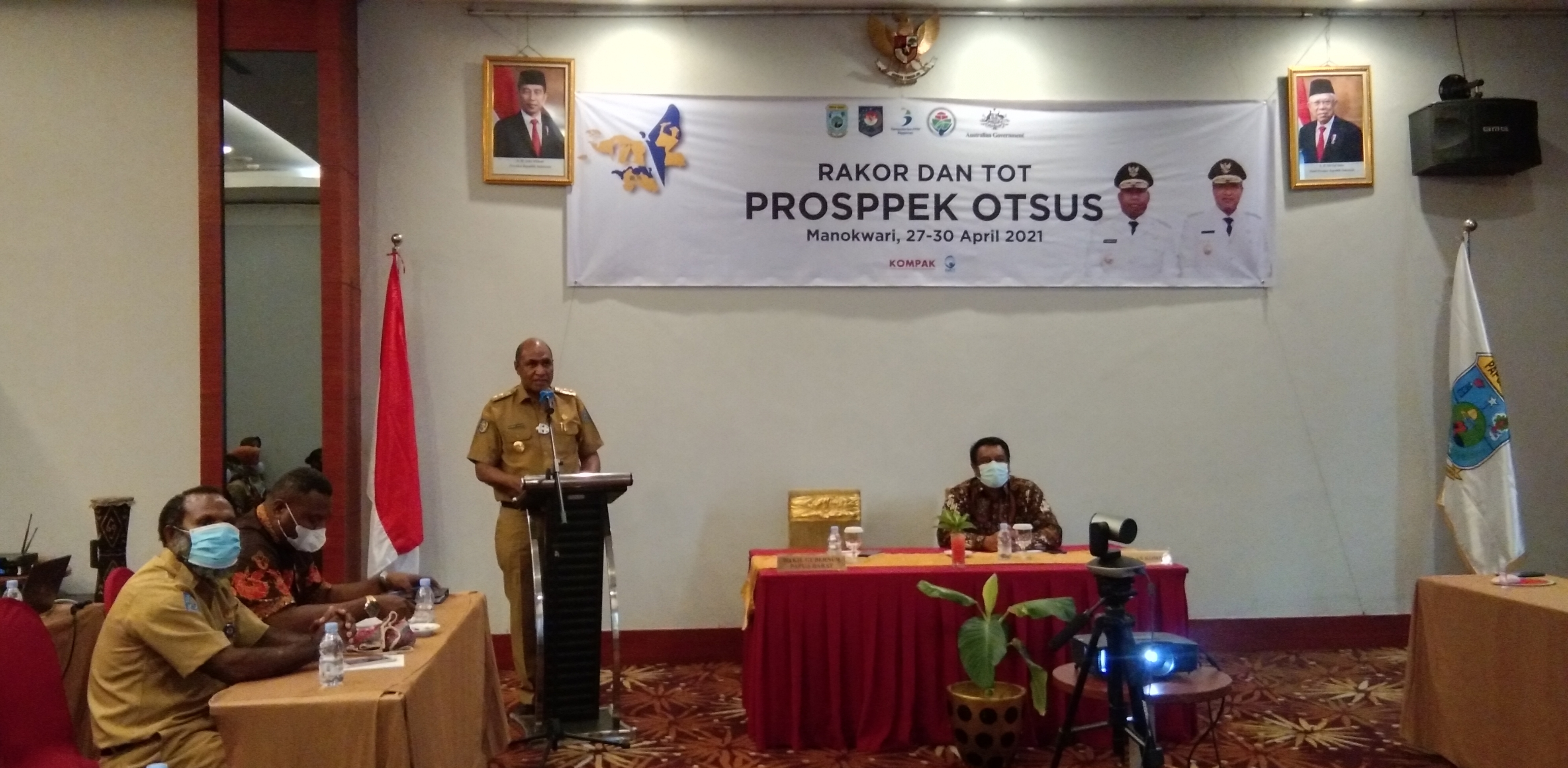 Buka Rakor & TOT Prosppek Otsus, Wagub Lakotani : Pemerintah komitmen tingkatkan taraf hidup masyarakat