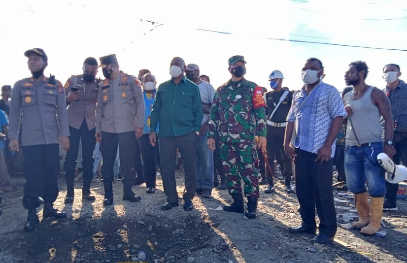 Pemerintah Gerak Cepat Tangani Korban Kebakaran Kompleks Borobudur Manokwari