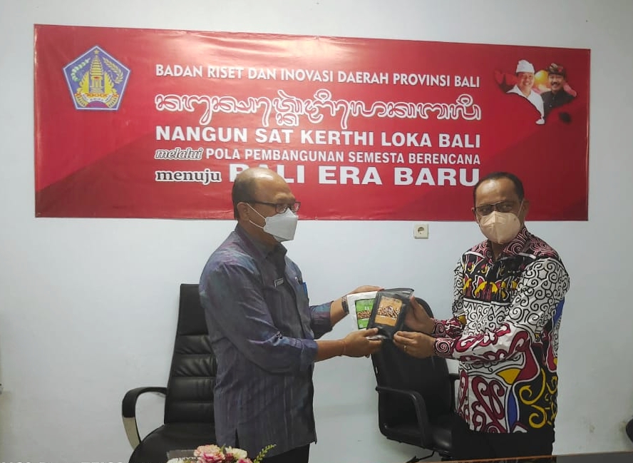 Genjot Pembentukan BRIDA, Kepala Balitbangda Papua Barat Kunjungi BARI Provinsi Bali