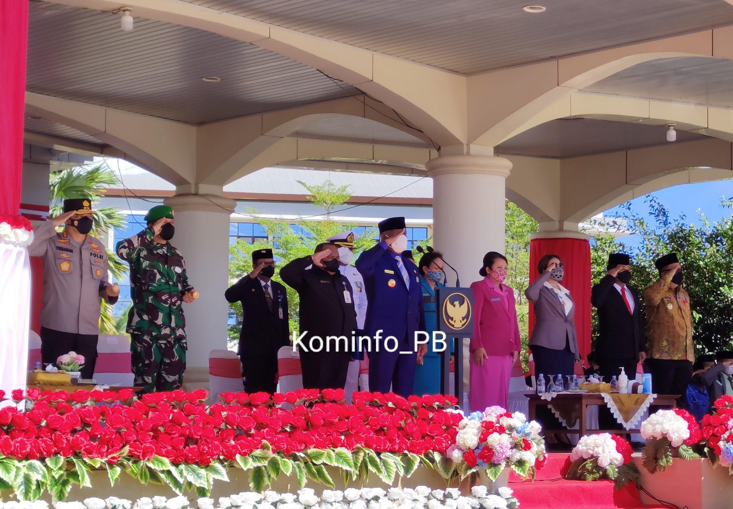 Upacara Peringatan Hut Ke-22 Provinsi Papua Barat