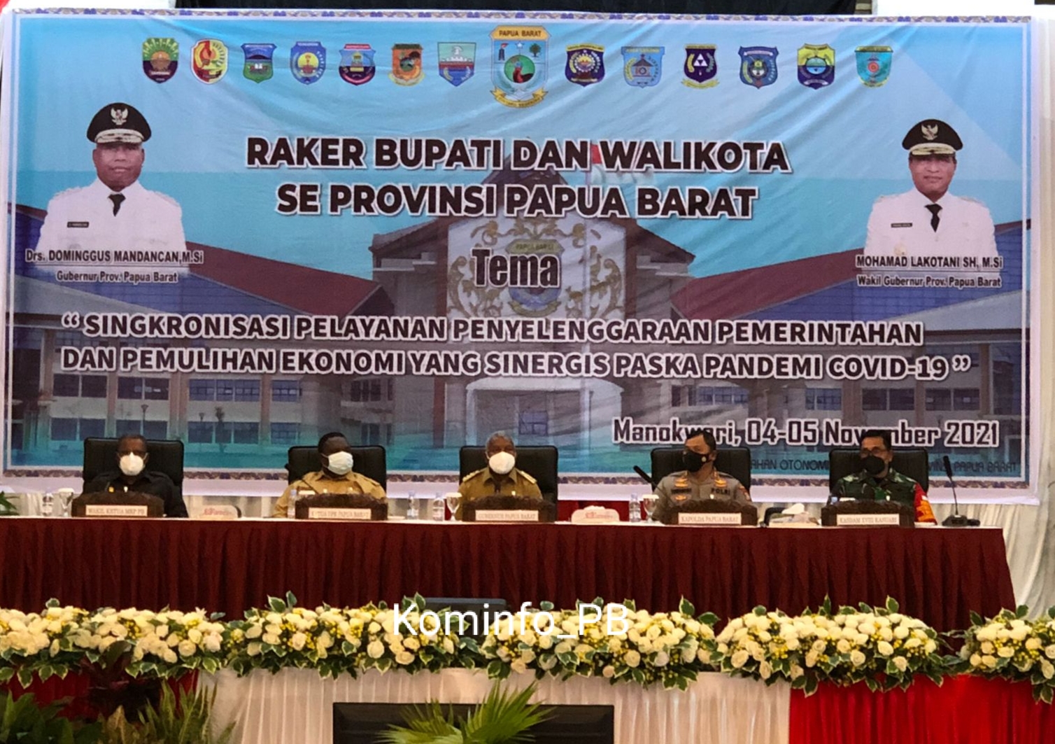 Raker Bupati/Walikota Se-Papua Barat Sarana Strategis Membangun Kebersamaan yang Solid