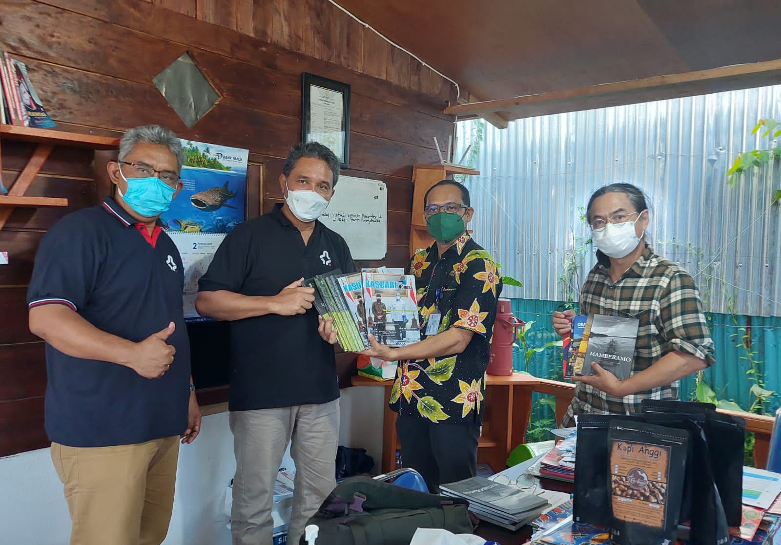 Kepala Balitbangda Papua Barat Terima Kunjungan Dirjen Kebudayaan Kemendikbudristek