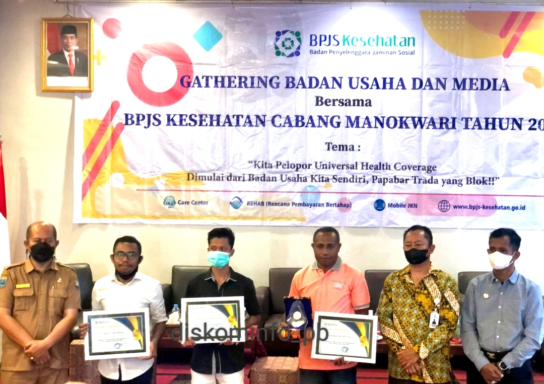 BPJS Kesehatan Cabang Manokwari Harap Seluruh Badan Usaha Daftarkan 100% Karyawan Jadi Anggota BPJS Kesehatan