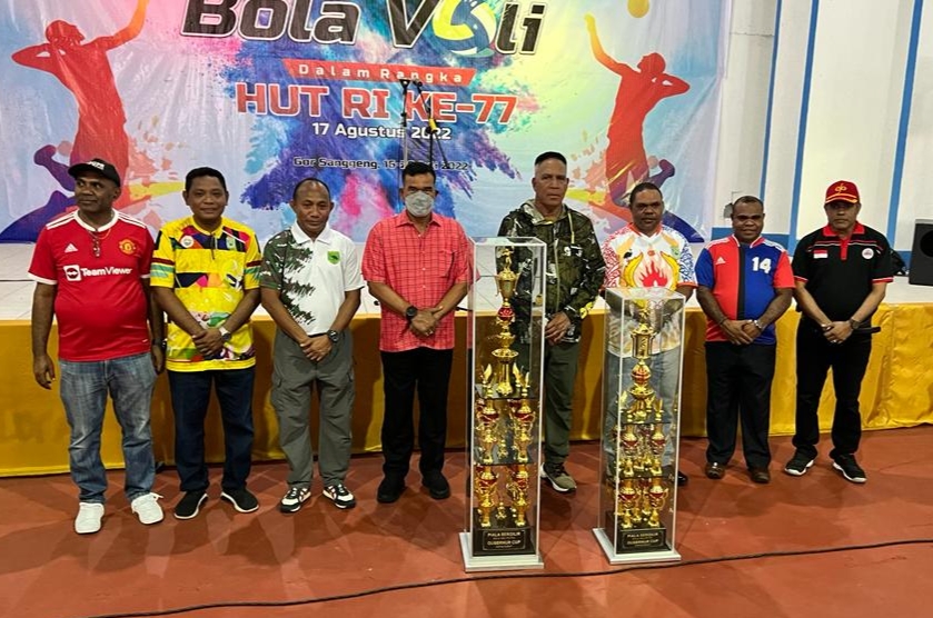 Kejuaraan Bola Voli Spesial HUT RI Resmi Bergulir, Pj. Gubernur Waterpauw Rencanakan Gelar Event Nasional