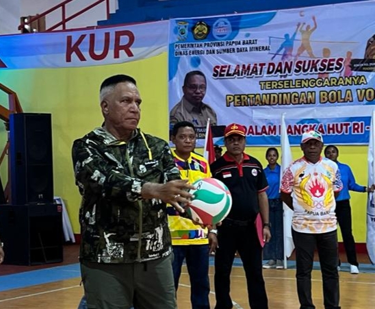 Pj. Gubernur Optimis Genjot Prestasi Atlit Lokal Papua Barat dan Hilangkan Sistim Sewa Pemain