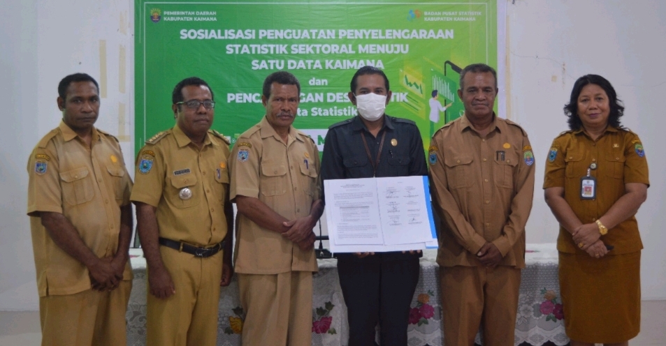 Lima Butir Kesepakatan Landasi Satu Data Kaimana Menuju Satu Data Indonesia