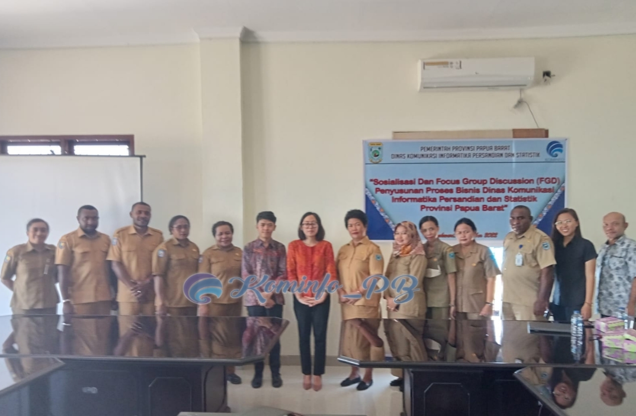 FGD YKPN Bisnis Scholl & Diskominfo Perstatik Papua Barat Bagi Penataan Reformasi Birokrasi
