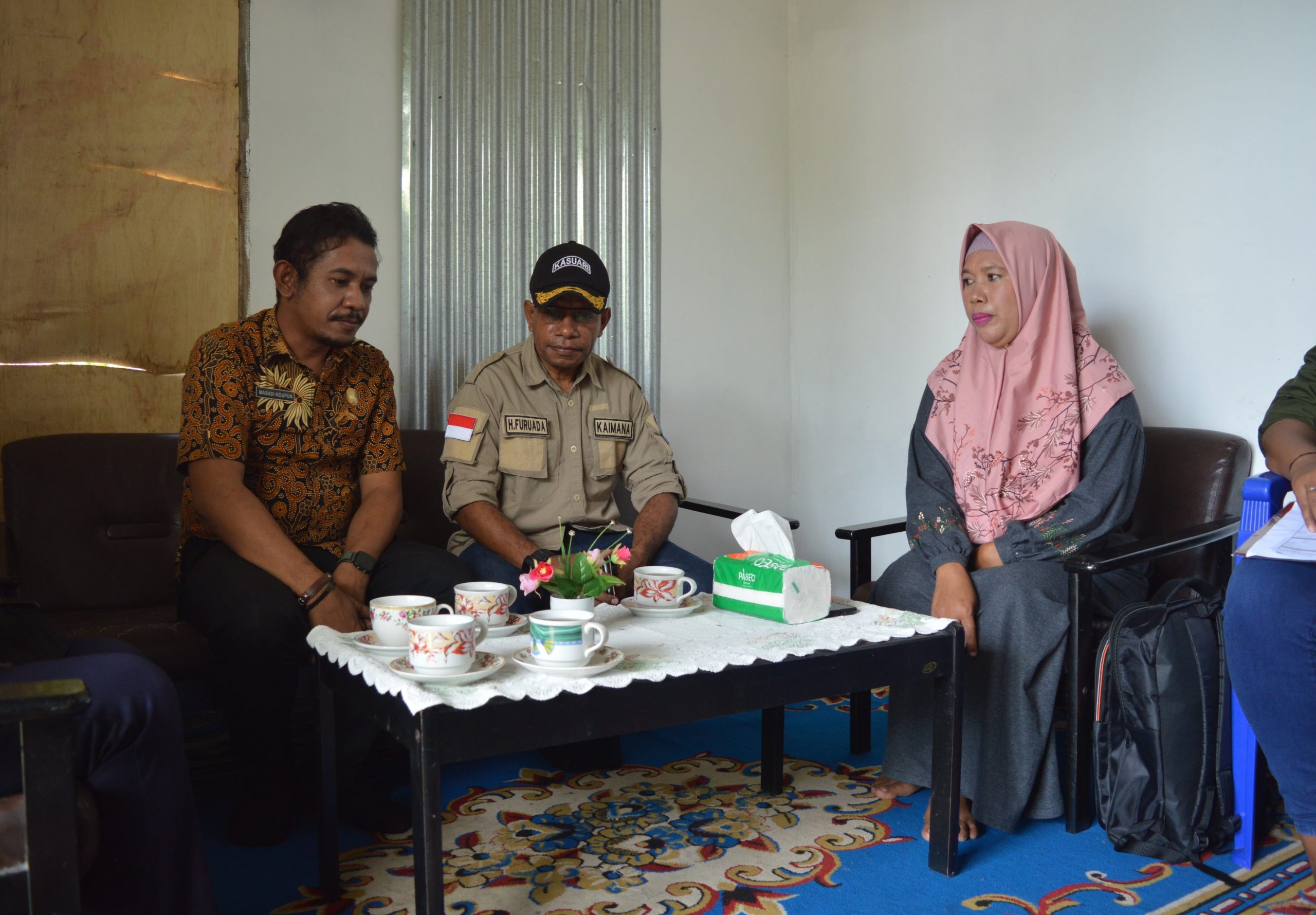 Wabup Hasbullah Furuada Dampingi BPS Kaimana Saat Pendataan Regsosek 2022