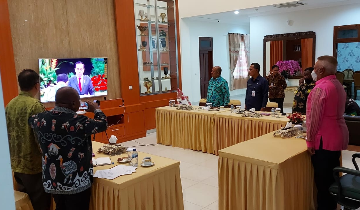 Presiden Minta Kepala Daerah Meningkatkan Upaya Pengendalian inflasi