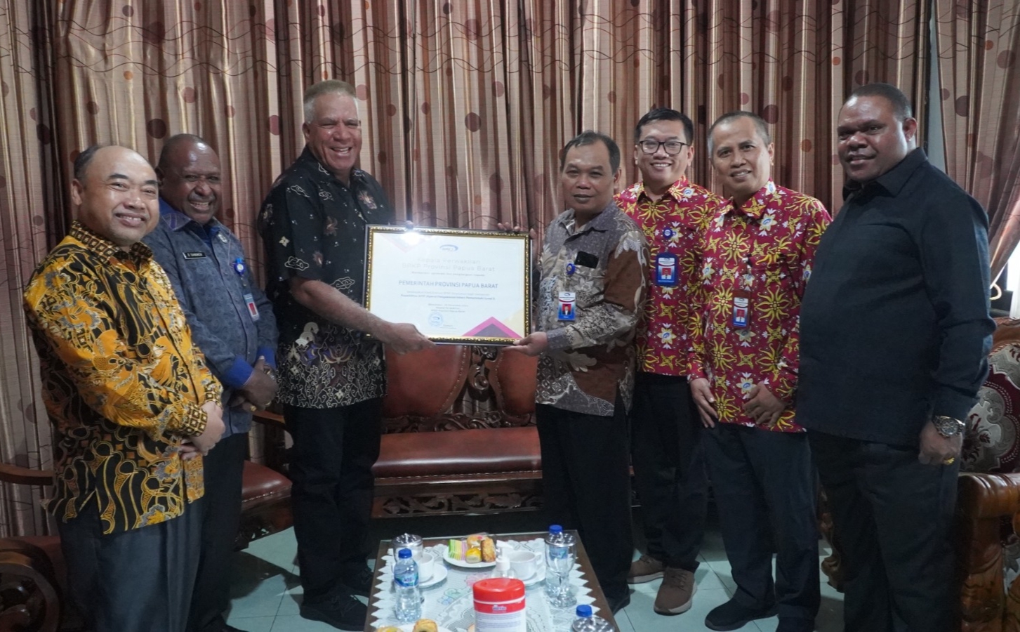 Pemda Papua Barat Dapat Penghargaan dari BPKP