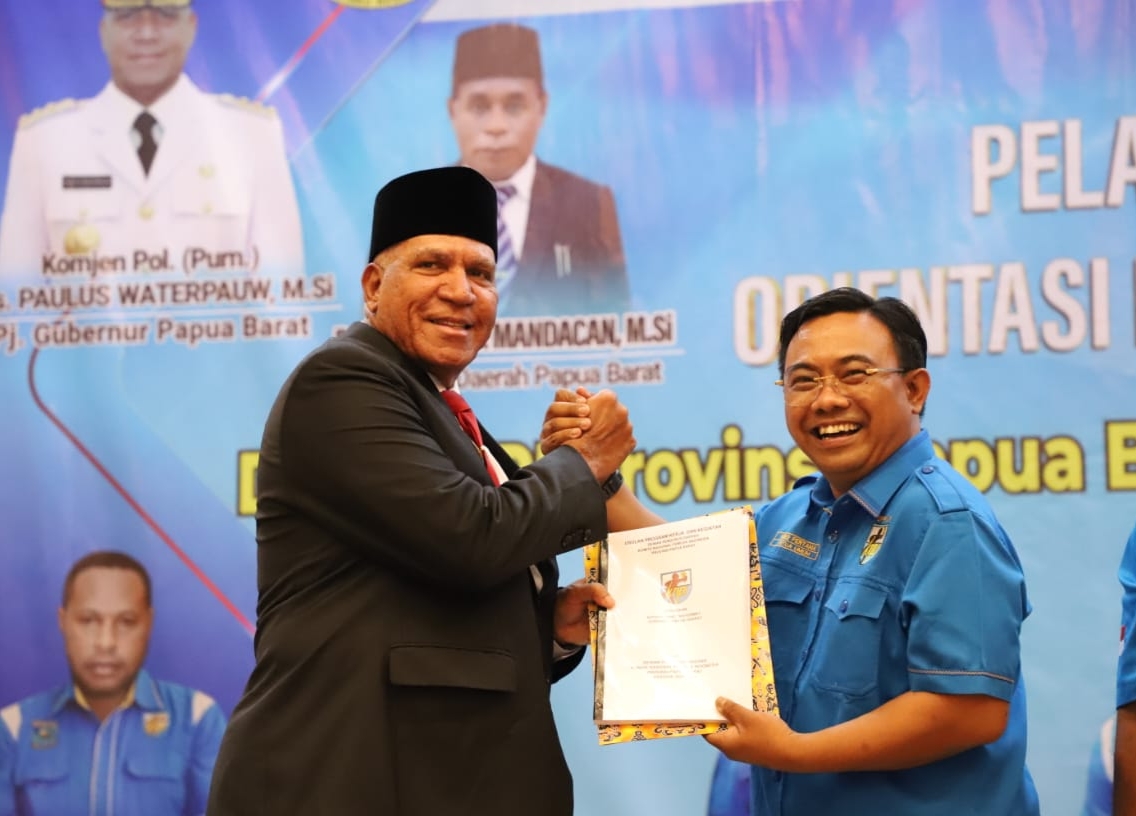 KNPI Pusat Beri Dukungan Pj. Gubernur Waterpauw Lanjut Kepemimpinan di Papua Barat