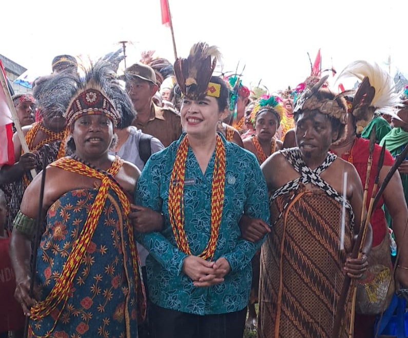 Perempuan Arfak Berkreasi, Berkarya Untuk Pembangunan, Kolaborasi Bersama TP PKK Papua Barat