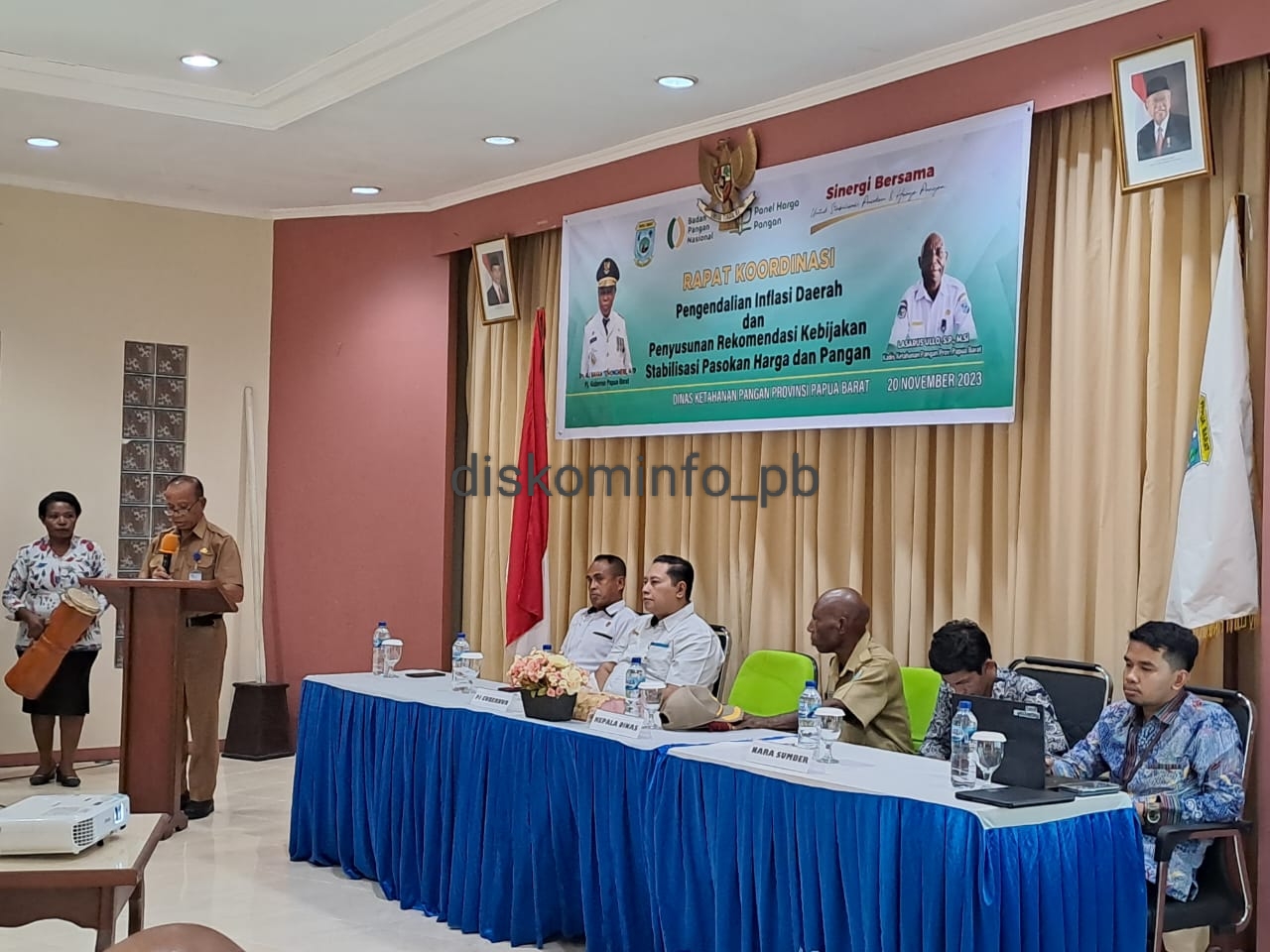 Dinas Ketahanan Pangan Gelar Rakor Pengendalian Inflasi Daerah 2023