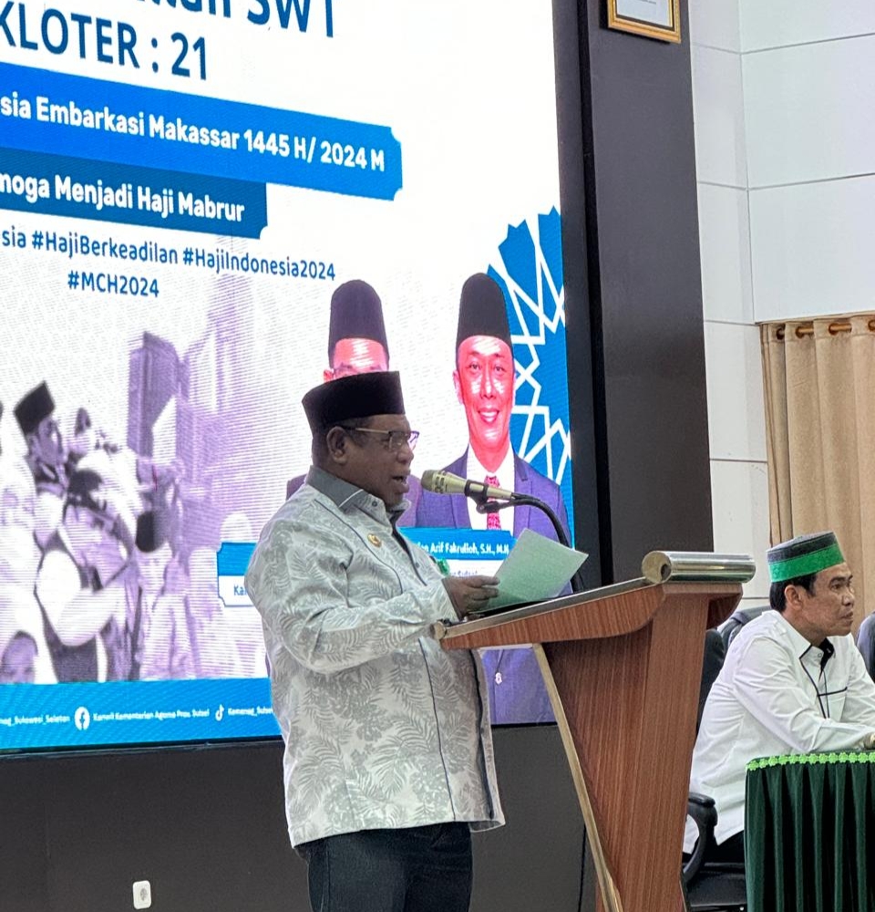 Sambut Kepulangan Jama'ah Haji Kloter 21, Pj. Gubernur Papua Barat : Berperan Menjadi Tauladan Masyarakat
