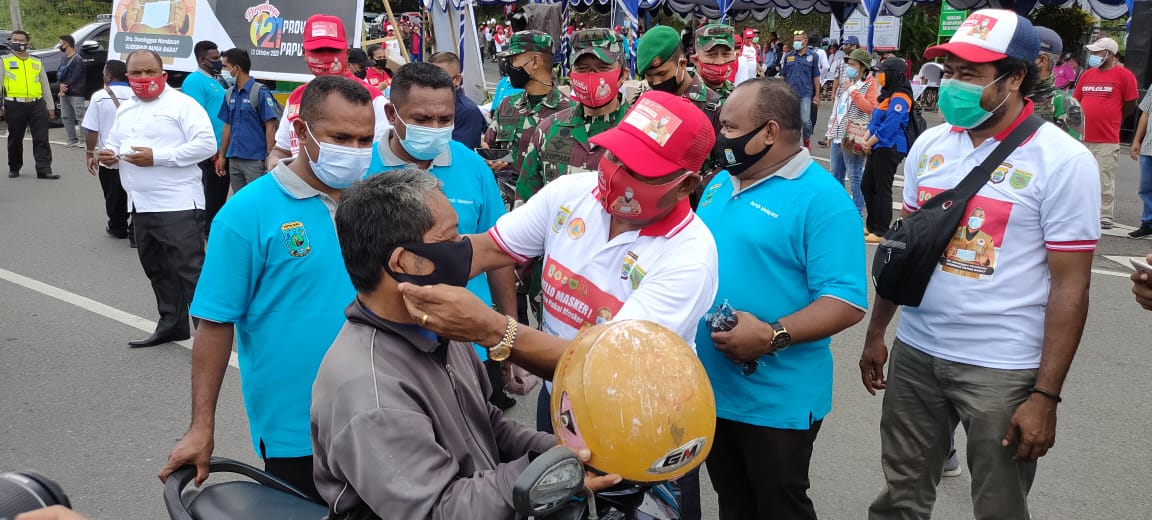 Rangkaian Kegiatan Penanganan Covid-19 digelar Pemprov Papua Barat pada HUT Ke-21