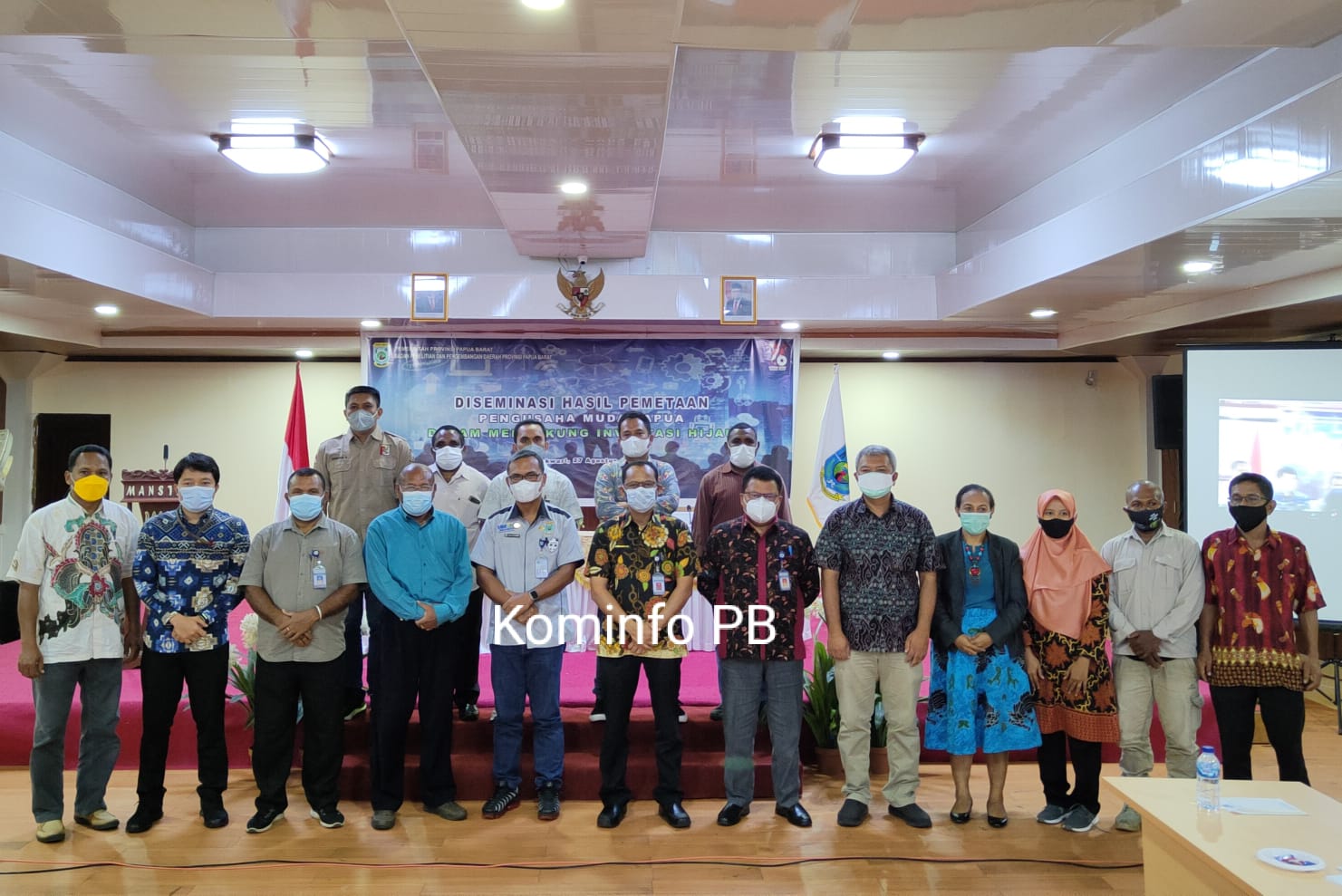 Diseminasi Hasil Pemetaan Pengusaha Muda Papua Disambut Baik Gubernur Dominggus Mandacan