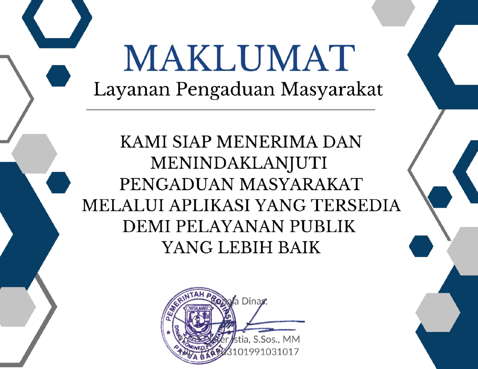 Maklumat Layanan